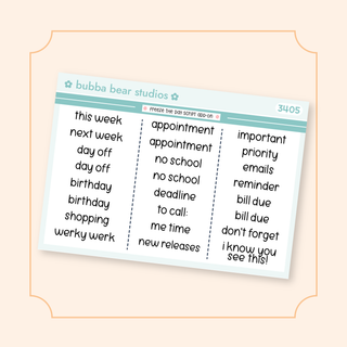 Freeze The Day Script Add-On Bubba Bear Studios Freeze The Day Script Add-On Stickers