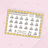 Koko + Pip || Plans? I Got This! Muted Bubba Bear Studios Koko + Pip || Plans? I Got This! Stickers