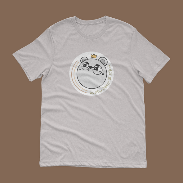 ✸ PREORDER ✸  -- 🐻 Bubba Bear Head Circle T-Shirt 🐻