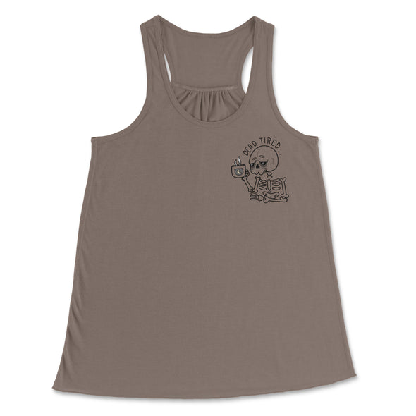 ✸ PREORDER ✸  -- 💀 Dead Tired Skeleton Tank Top 💀