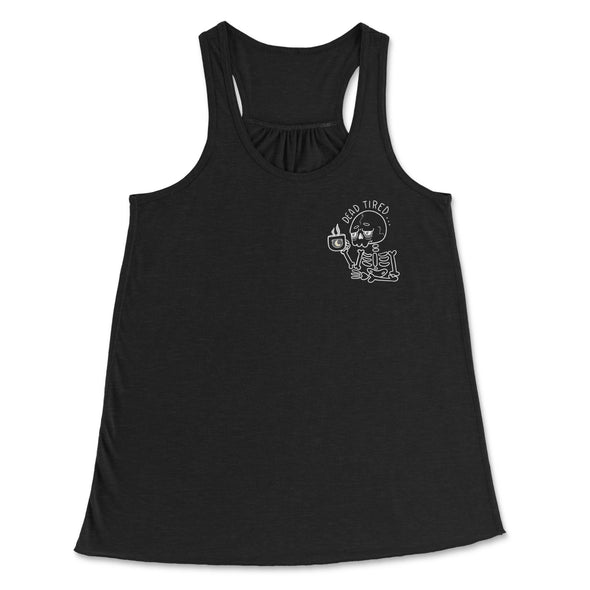 ✸ PREORDER ✸  -- 💀 Dead Tired Skeleton Tank Top 💀