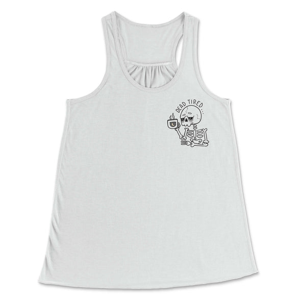 ✸ PREORDER ✸  -- 💀 Dead Tired Skeleton Tank Top 💀