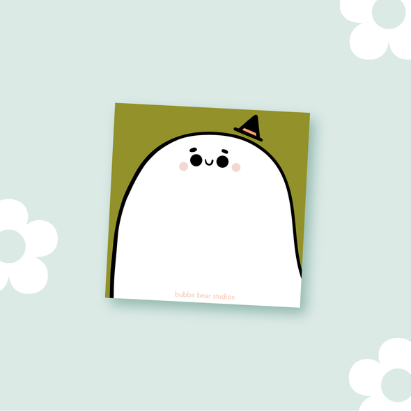 Ghostie Postie 3x3 Sticky Notepads