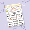 VERTICAL - No Plans, No Problems VERTICAL Page 3 - Icons Bubba Bear Studios VERTICAL - No Plans, No Problems Stickers