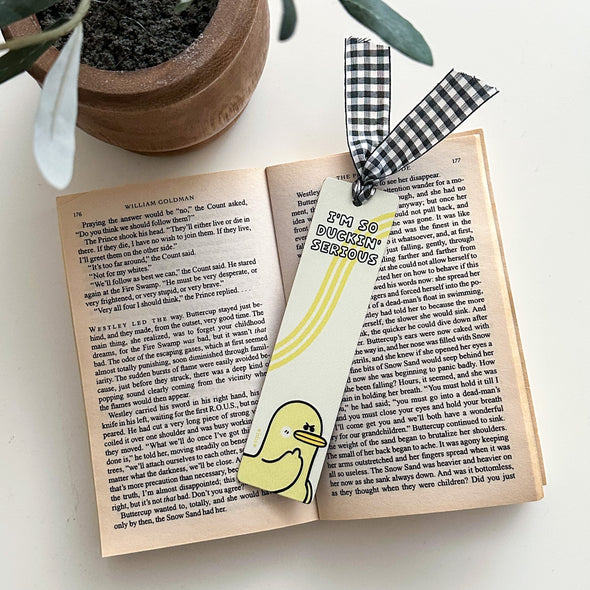 Duck This Let's Read Bookmark