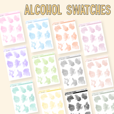 Alcohol Swatches