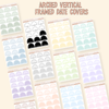 Arched Vertical - Framed Arch Date Covers Buy All (Set of 16) Bubba Bear Studios Arched Vertical - Framed Arch Date Covers