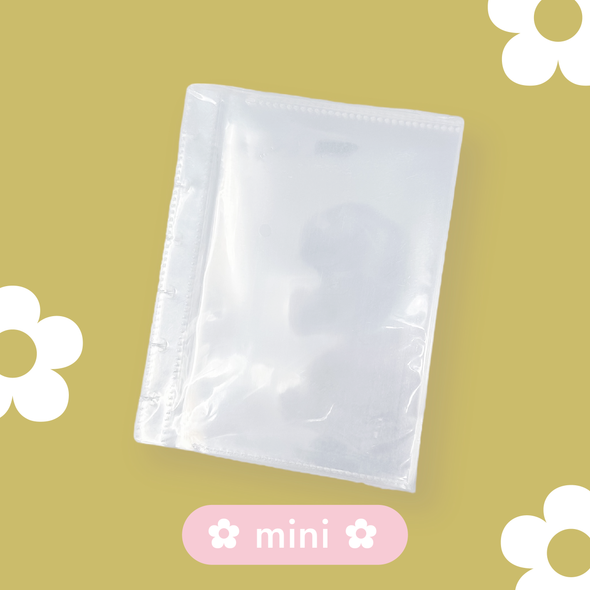 ✿ MINI ✿ 1-Pocket Refill Pack for Disc Album Sticker Storage