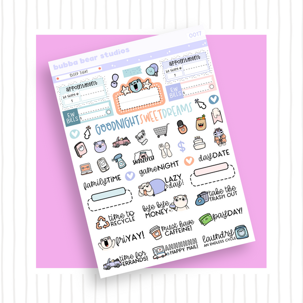 VERTICAL - Sleep Tight VERTICAL Page 3 - Icons Bubba Bear Studios VERTICAL - Sleep Tight