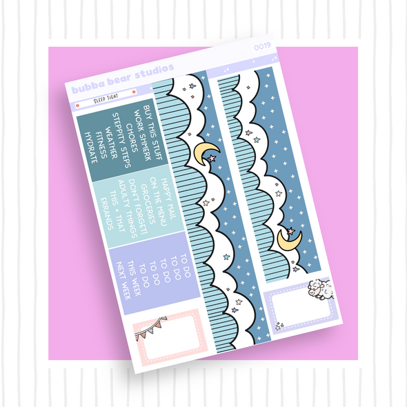 VERTICAL - Sleep Tight VERTICAL Page 5 - Washi and Headers Bubba Bear Studios VERTICAL - Sleep Tight