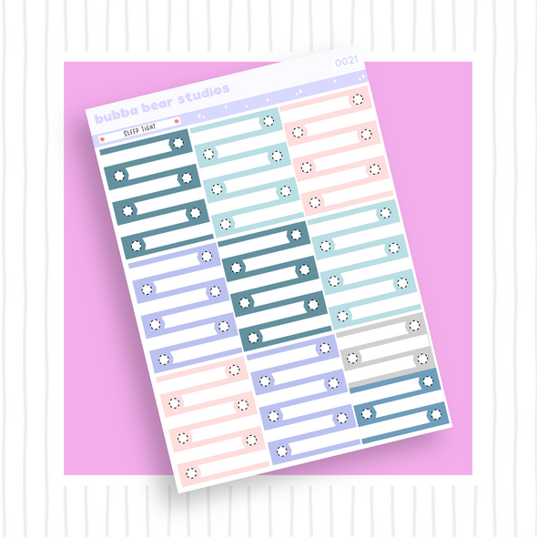 VERTICAL - Sleep Tight VERTICAL Page 7 - Checklists Bubba Bear Studios VERTICAL - Sleep Tight