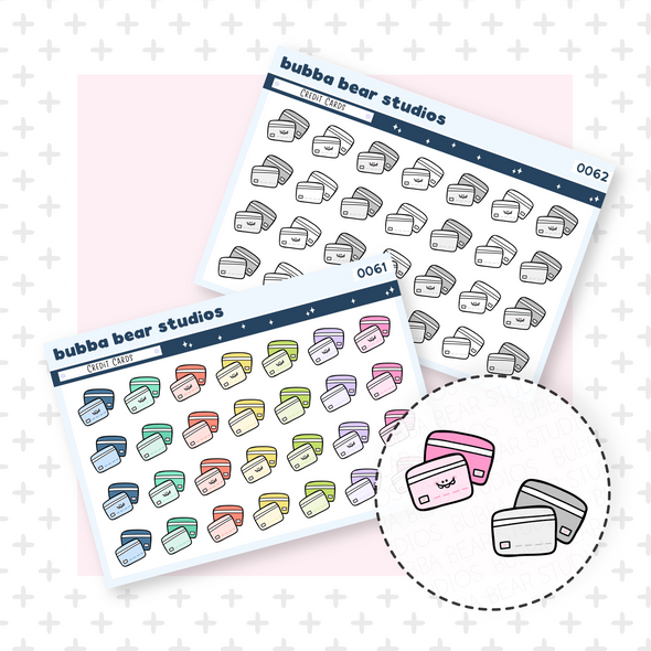 Credit Cards Buy All (Set of 2) Bubba Bear Studios Credit Cards