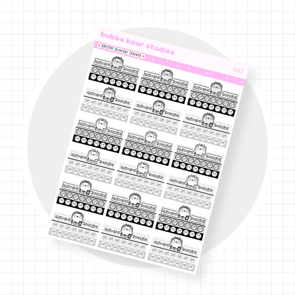 AM/PM Skincare Trackers