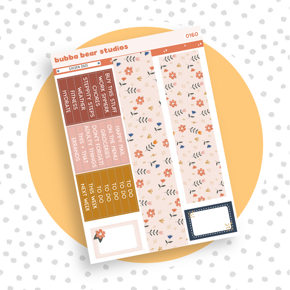 VERTICAL - Golden Daze VERTICAL Page 5 - Washi and Headers Bubba Bear Studios VERTICAL - Golden Daze