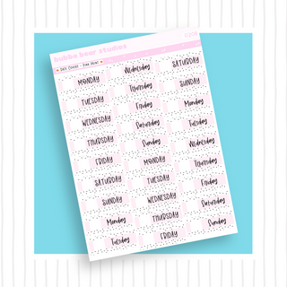Date Covers Print Pink Bubba Bear Studios Date Covers