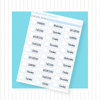 Date Covers Print Blue Bubba Bear Studios Date Covers