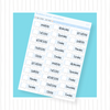 Date Covers Print Blue Bubba Bear Studios Date Covers