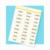 Date Covers Print Yellow Bubba Bear Studios Date Covers