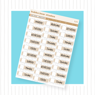 Date Covers Print Brown Bubba Bear Studios Date Covers