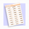 Date Covers Script Orange Bubba Bear Studios Date Covers
