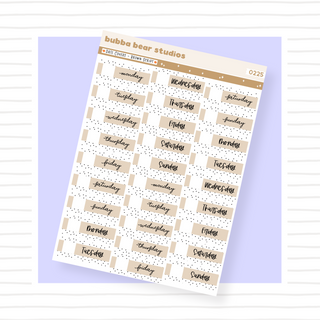 Date Covers Script Brown Bubba Bear Studios Date Covers