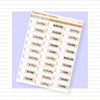 Date Covers Script Brown Bubba Bear Studios Date Covers