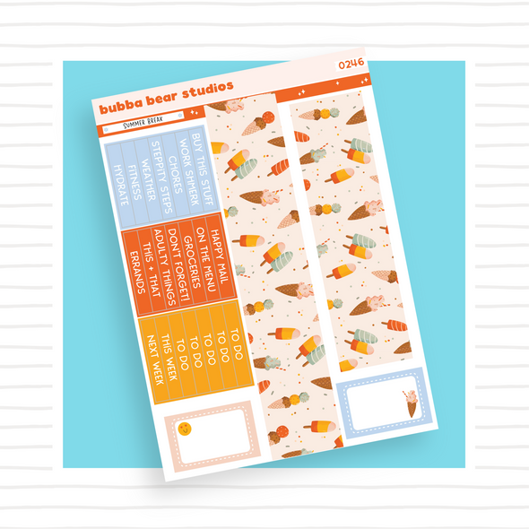 VERTICAL - Summer Break VERTICAL Page 5 - Washi and Headers Bubba Bear Studios VERTICAL - Summer Break