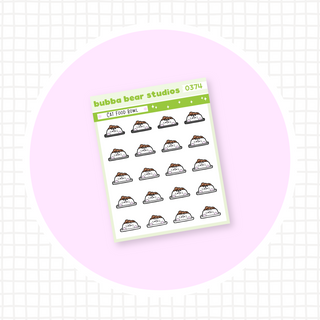 Cat Food Bowl Minimal Bubba Bear Studios Cat Food Bowl