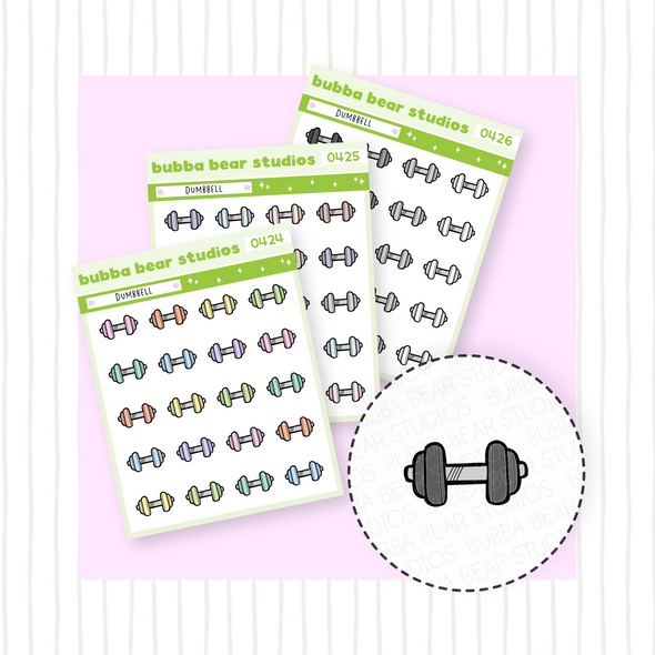 Dumbbell Buy All (Set of 3) Bubba Bear Studios Dumbbell