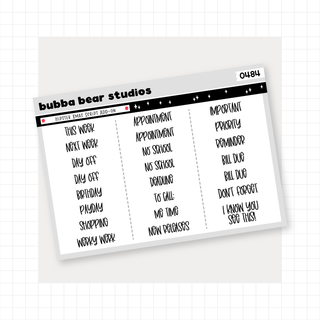 Hipster Xmas Script Add-On Bubba Bear Studios Hipster Xmas Script Add-On Stationery