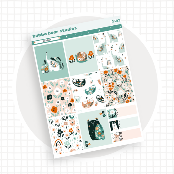 VERTICAL - Flourish VERTICAL Page 1 - Full Boxes Bubba Bear Studios VERTICAL - Flourish