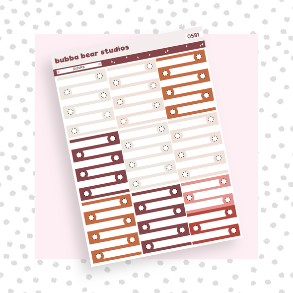 VERTICAL - Autumn VERTICAL Page 7 - Checklists Bubba Bear Studios VERTICAL - Autumn