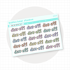 Day Off Doodle Text Colorful Bubba Bear Studios Day Off Doodle Text