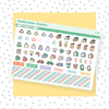 Vertical - March - Up Up Away Page II - Icons & Washi Strips Bubba Bear Studios Vertical - March - Up Up Away