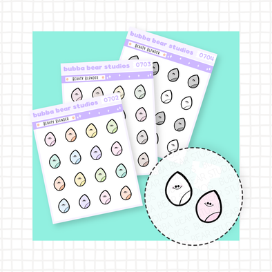 Beauty Blender Buy All (Set of 3) Bubba Bear Studios Beauty Blender