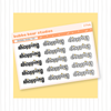 Shopping Doodle Text Minimal Bubba Bear Studios Shopping Doodle Text