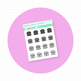 Landline Phone Minimal Bubba Bear Studios Landline Phone