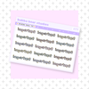 Important Doodle Text Muted Bubba Bear Studios Important Doodle Text