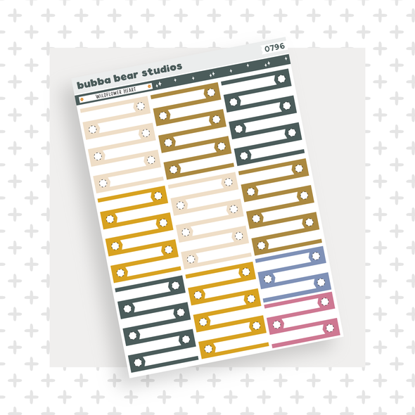 VERTICAL - Wildflower Heart VERTICAL Page 7 - Checklists Bubba Bear Studios VERTICAL - Wildflower Heart