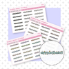 Appointment Doodle Text Buy All (Set of 3) Bubba Bear Studios Appointment Doodle Text