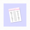 Mini Album Tab Categories Tab Categories Bubba Bear Studios Mini Album Tab Categories