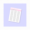 Mini Album Tab Categories Tab Blank Labels Bubba Bear Studios Mini Album Tab Categories