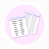 4x6 Album Tab Categories Buy All (Set of 2) Bubba Bear Studios 4x6 Album Tab Categories Stationery