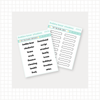5x7 Album Tab Categories Buy All (Set of 2) Bubba Bear Studios 5x7 Album Tab Categories