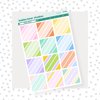 Corner Stripes Colorful Bubba Bear Studios Corner Stripes