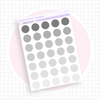 Transparent Circles Minimal Bubba Bear Studios Transparent Circles