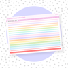 Divider Strips - Stars Colorful Bubba Bear Studios Divider Strips - Stars