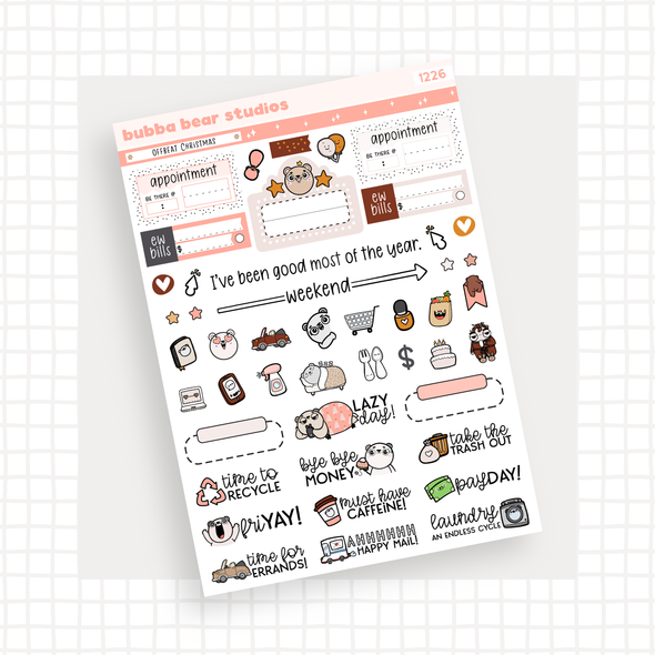 VERTICAL - Offbeat Christmas VERTICAL Page 3 - Icons Bubba Bear Studios VERTICAL - Offbeat Christmas