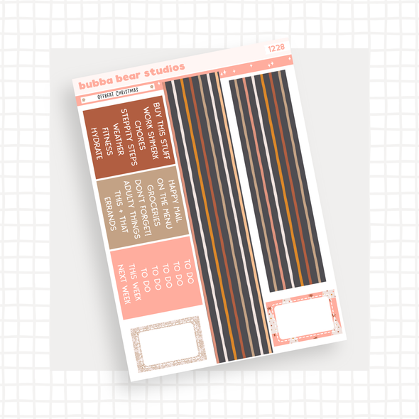 VERTICAL - Offbeat Christmas VERTICAL Page 5 - Washi and Headers Bubba Bear Studios VERTICAL - Offbeat Christmas