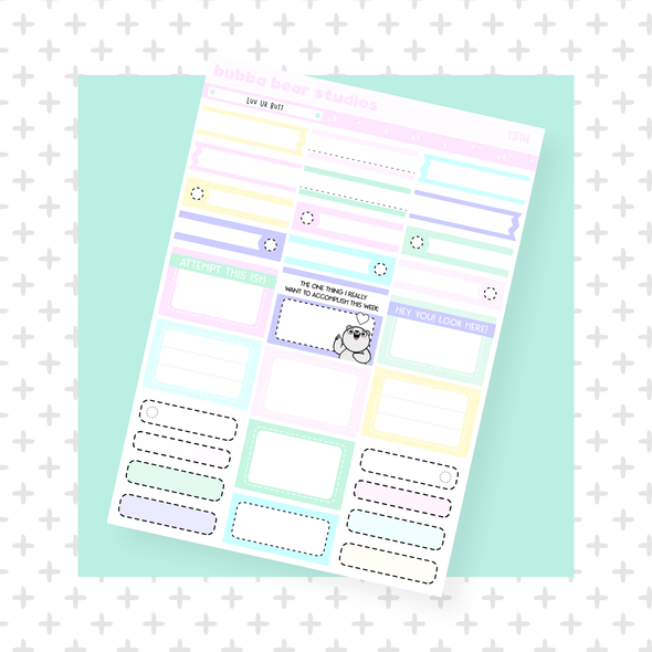 VERTICAL - Luv Ur Butt VERTICAL Page 4 - Functional Boxes Bubba Bear Studios VERTICAL - Luv Ur Butt